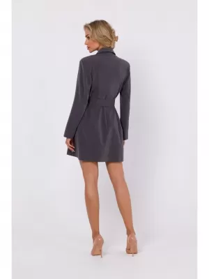 Rochie MOE M749 GRI ÎNCHIS