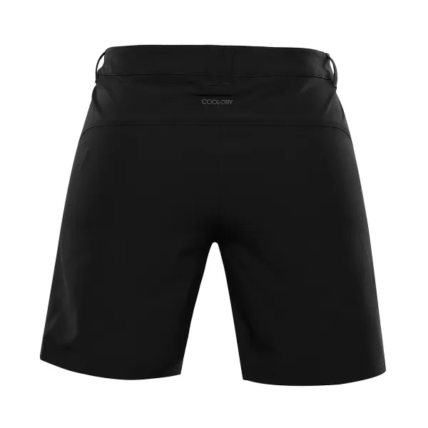  Pantaloni scurți de softshell pentru femei ALPINE PRO BAKA NEGRU 