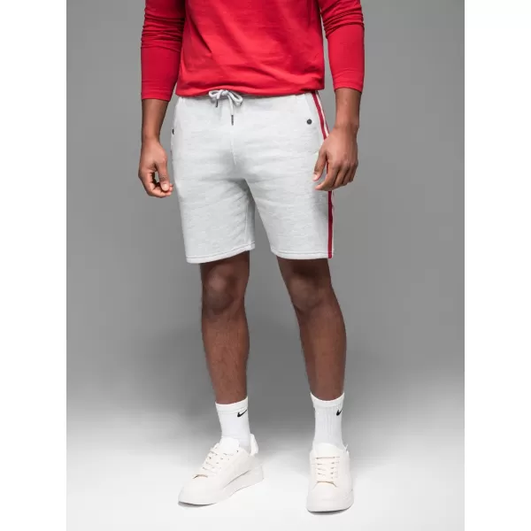  Pantaloni scurți pentru bărbați OMBRE OM-SRSK-0156 MELANGE GRI 