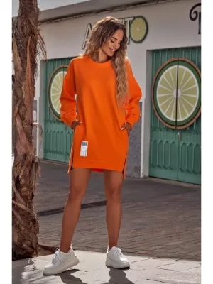 Hanorac de dama MOE M676 PORTOCALE