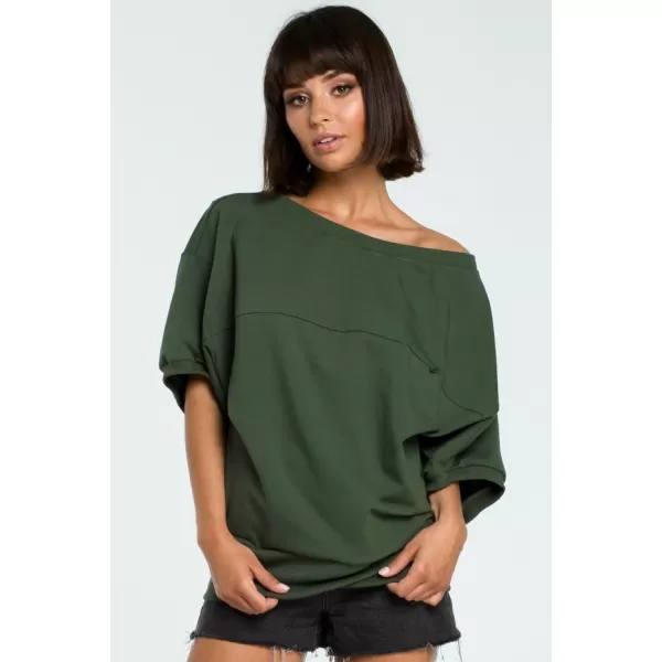  Bluza de dama BEWEAR B079 VERDE MILITAR 