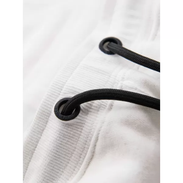  Pantaloni scurți pentru bărbați OMBRE OM-SRSK-0182 ALB RUPT 