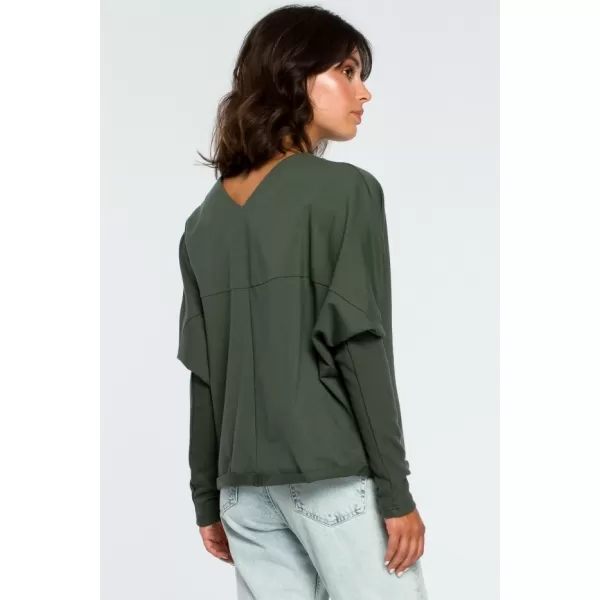  Bluza de dama BEWEAR B094 VERDE MILITAR 