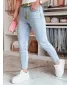 Pantalonii pentru doamne DSTREET FITARINKA UY2422 ALBASTRU