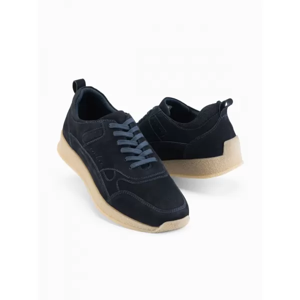  Pantofi pentru bărbați OMBRE OM-FOSL-0205 ALBASTRU MARIN 