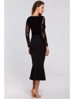 Fusta de dama MAKOVER K025 NEGRU
