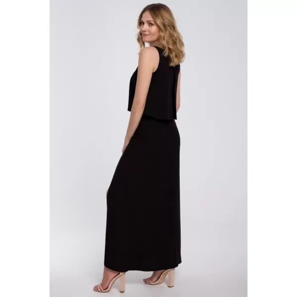  Rochie MAKOVER K048 NEGRU 