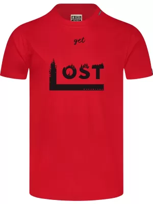 Cămaşă NORDBLANC GETLOST NBSMT8154 ROŞU