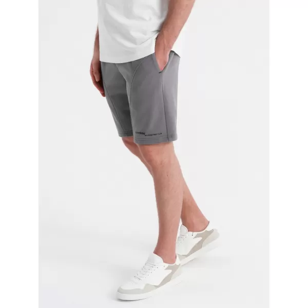  Pantaloni scurţi OMBRE OM-SRSK-0138 GRI 