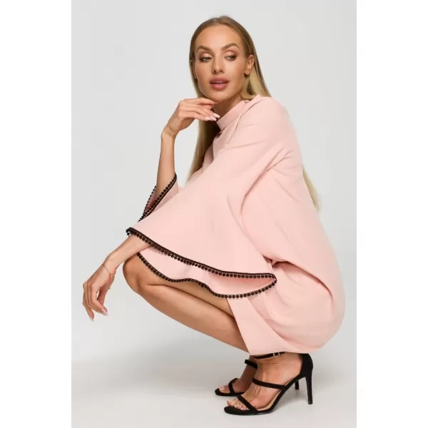  Rochie MOE M698 PUDRA 