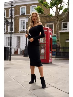 Rochie MOE M757 NEGRU