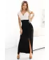 Rochie NUMOCO 451-3 NEGRU/BEJ
