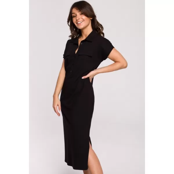 Rochie BEWEAR B222 NEGRU 