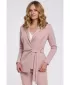 Geaca de dama MAKOVER K056 ROZ CREPONAT