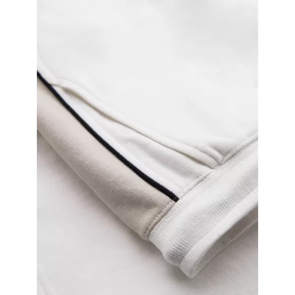  Pantaloni scurți pentru bărbați OMBRE OM-SRSK-0182 ALB RUPT 
