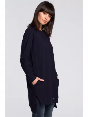 Hanorac de dama BEWEAR B101 ALBASTRU MARIN