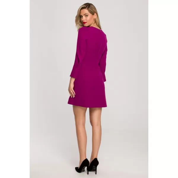  Rochie MAKOVER K148 RUBINE 