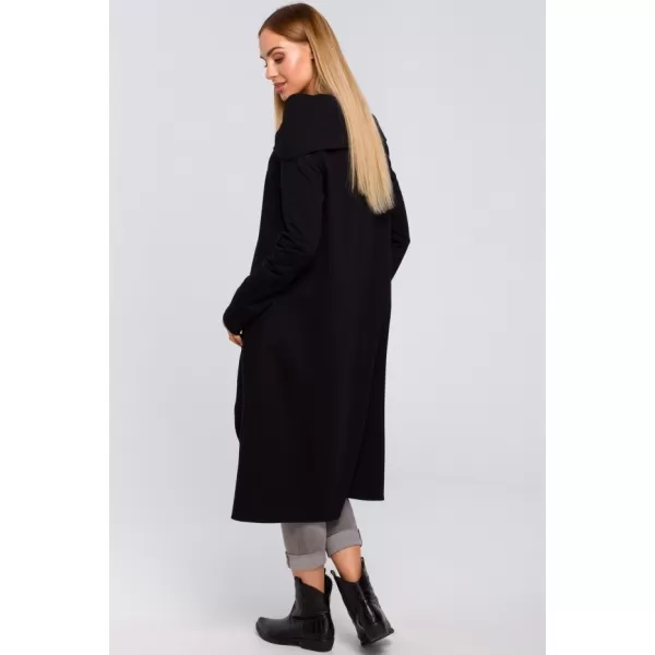  Hanorac de dama MOE M477 NEGRU 