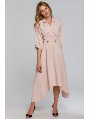 Rochie MAKOVER K086 BEJ