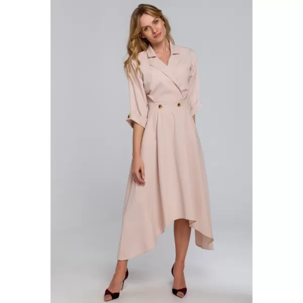  Rochie MAKOVER K086 BEJ 