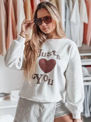 Panoul pentru doamne DSTREET FEELME BY1475 GRI DESCHIS