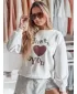 Panoul pentru doamne DSTREET FEELME BY1475 GRI DESCHIS
