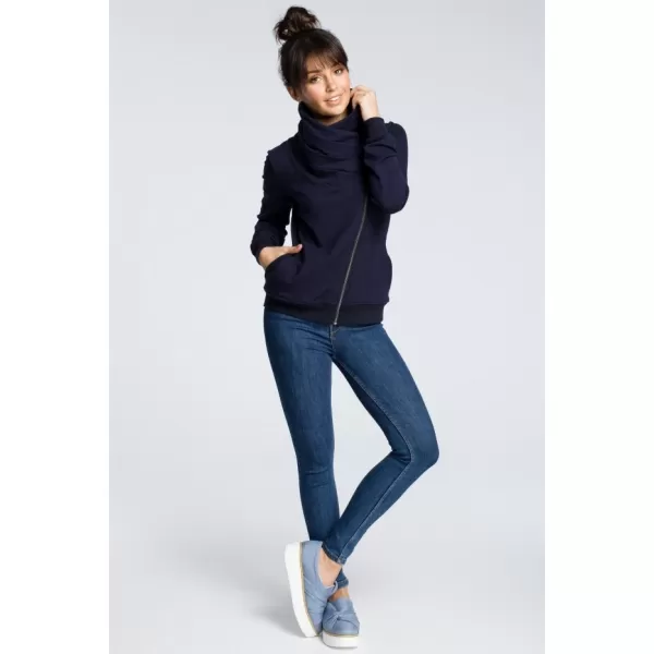  Hanorac de dama BEWEAR B071 ALBASTRU MARIN 