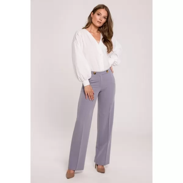  Pantaloni de dama MAKOVER K114 GRI PORUMBEL 