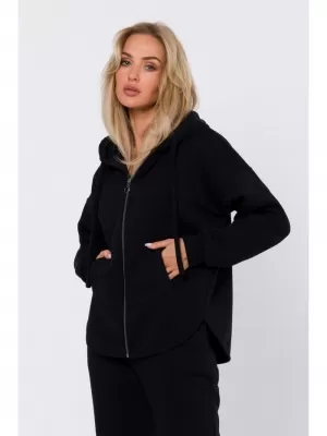 Hanorac de dama MOE M761 NEGRU