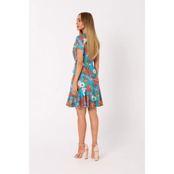  Rochie MOE M738 ALBASTRU 