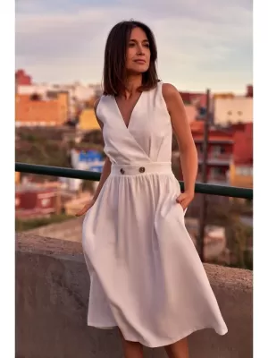 Rochie STYLOVE S224 ECRU