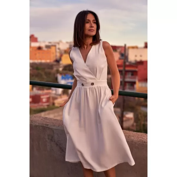  Rochie STYLOVE S224 ECRU 
