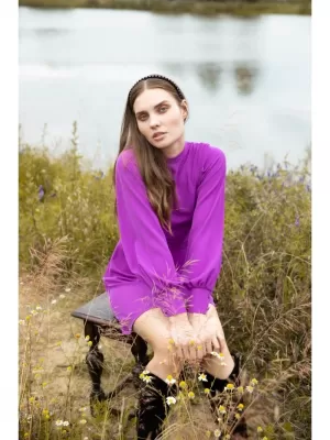 Rochie MAKOVER K078 LAVANDĂ