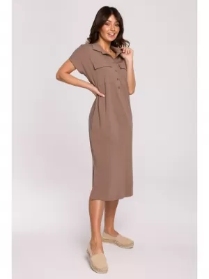Rochie BEWEAR B222 CACAO