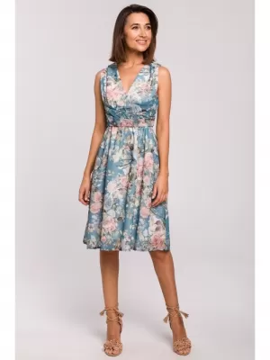 Rochie STYLOVE S225 ALBASTRU