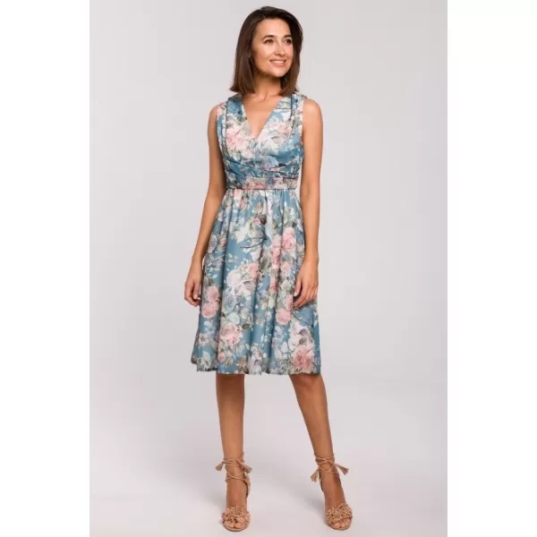  Rochie STYLOVE S225 ALBASTRU 