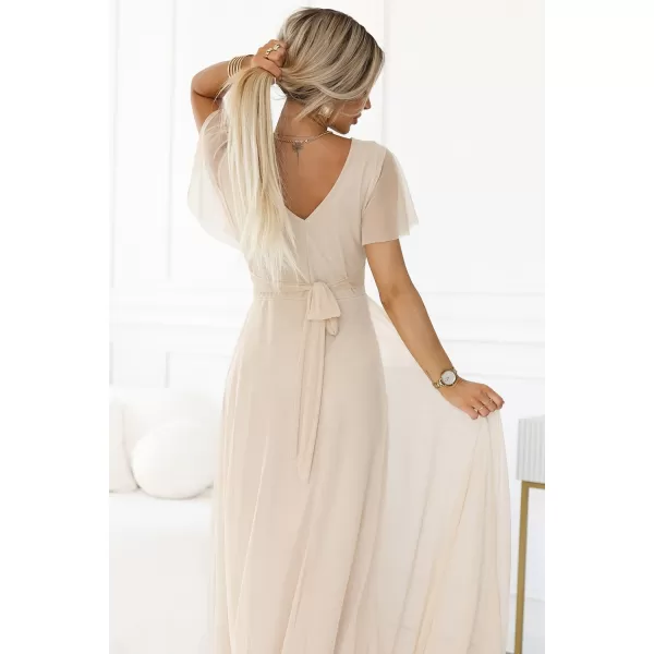  Rochie NUMOCO NASTIA 562-6 BEJ 
