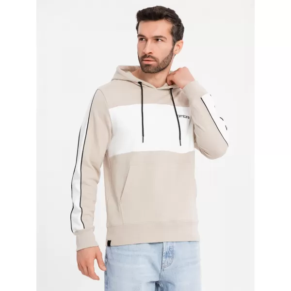  Panoul pentru bărbați OMBRE OM-SSNZ-0225 BEJ 