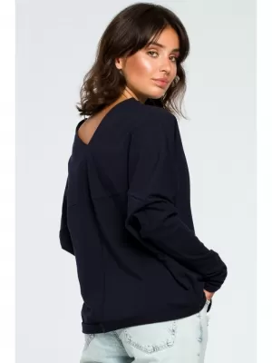 Bluza de dama BEWEAR B094 ALBASTRU MARIN