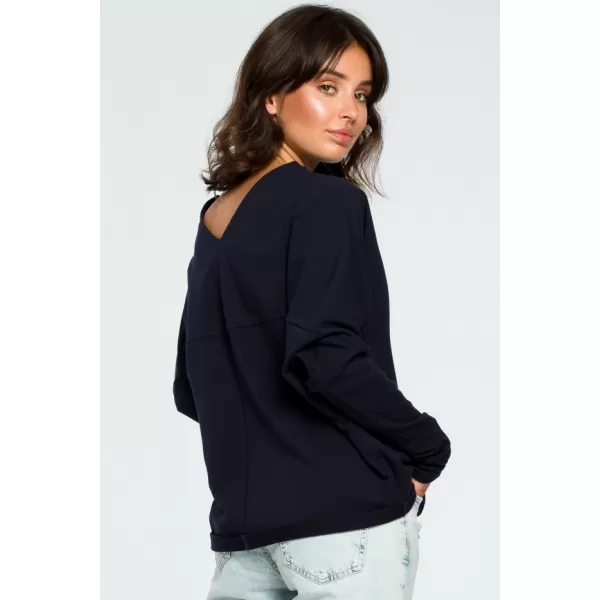  Bluza de dama BEWEAR B094 ALBASTRU MARIN 