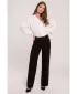 Pantaloni de dama MAKOVER K114 NEGRU