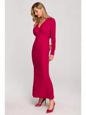 Rochie MAKOVER K143 PRUNĂ