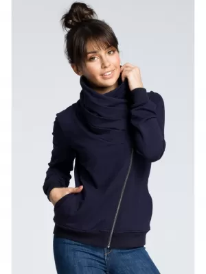 Hanorac de dama BEWEAR B071 ALBASTRU MARIN