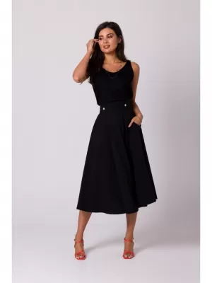 Fusta de dama BEWEAR B265 NEGRU