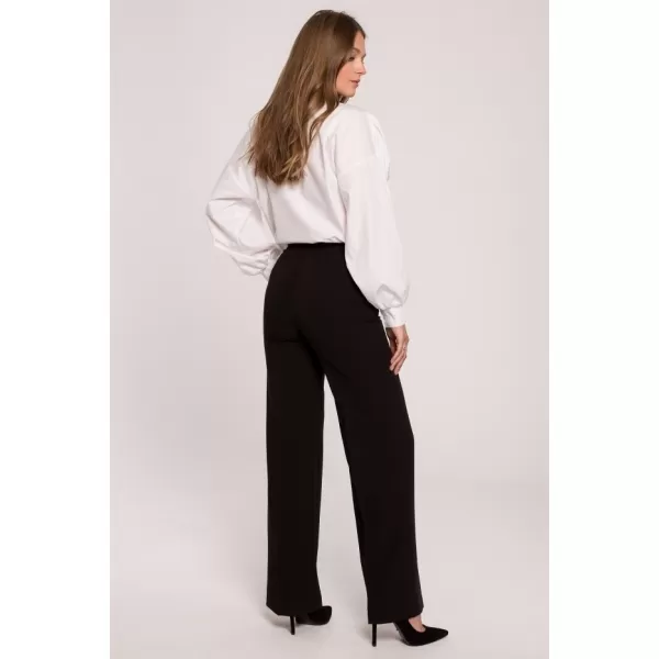  Pantaloni de dama MAKOVER K114 NEGRU 