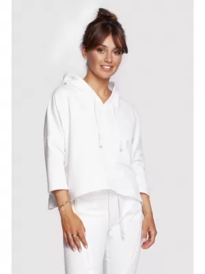 Hanorac de dama BEWEAR B239 ECRU