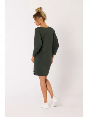 Rochie MOE M732 VERDE MILITAR