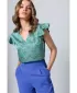 Bluza de dama STYLOVE S344 ALBASTRU