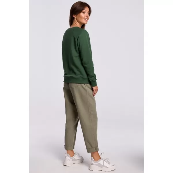  Hanorac de dama BEWEAR B167 VERDE GAZON 