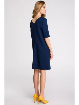 Rochie STYLOVE S113 ALBASTRU MARIN